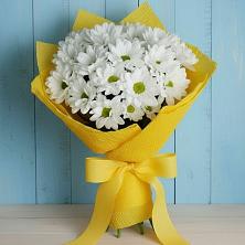 Букет цветов из:  Хризантемы в Краснооктябрьском