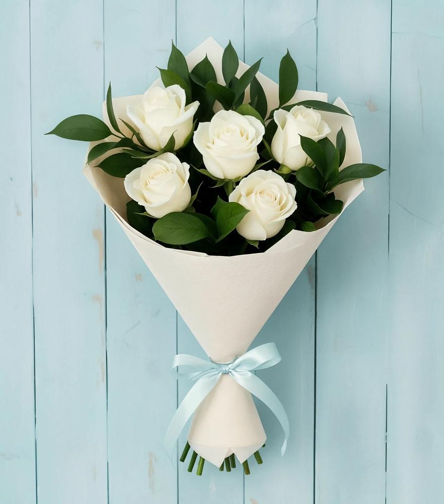 Букет цветов из: Розы в Краснооктябрьском