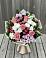 Букет цветов из: Альстромерии, Гвоздики, Розы и Хризантемы в Краснооктябрьском