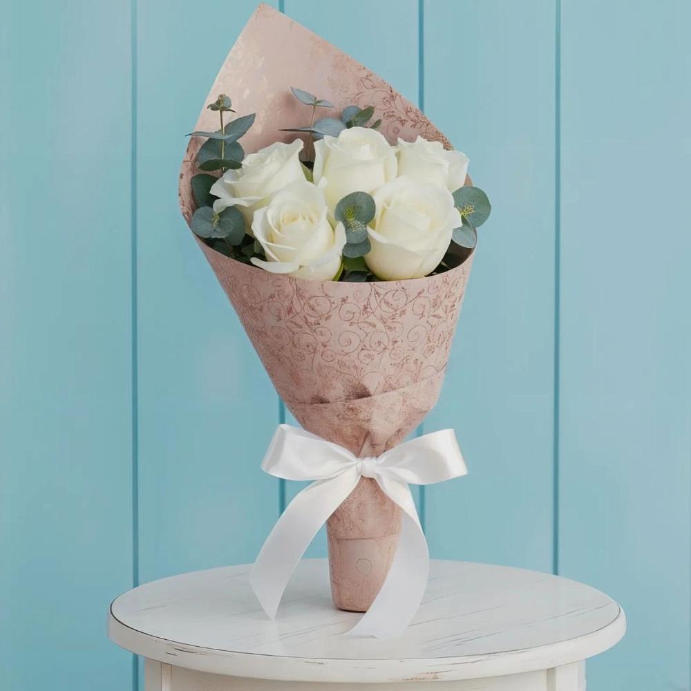 Букет цветов из: Розы в Краснооктябрьском