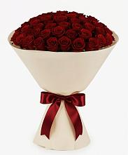 Букет 101 Бордовая роза Блэк Бакарра в Краснооктябрьском