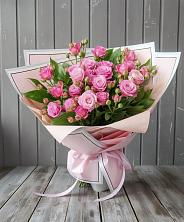 Букет Розовый кустик в Краснооктябрьском