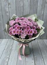 Букет цветов из:  Хризантемы в Краснооктябрьском