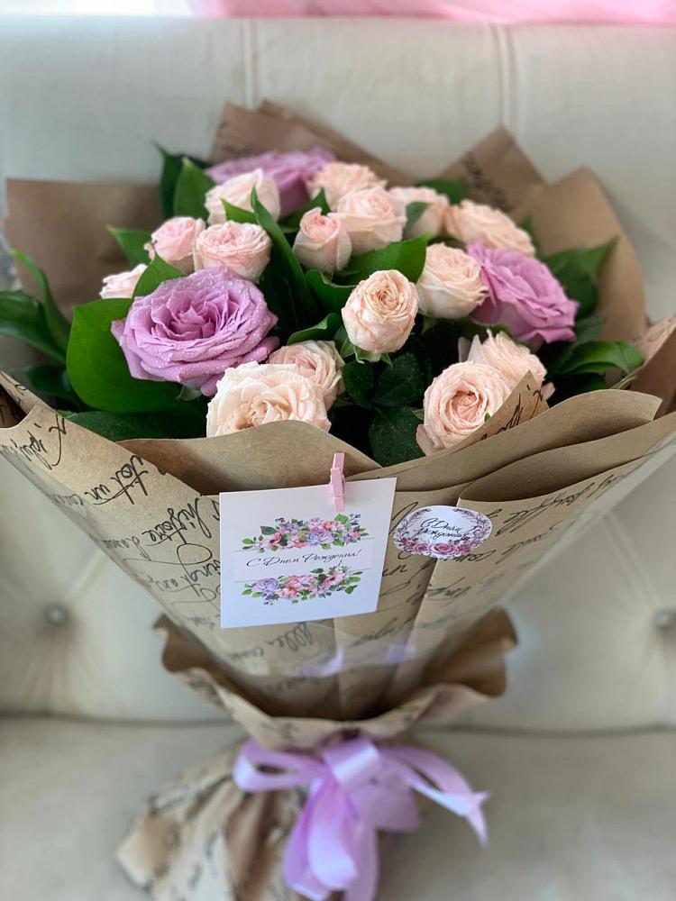 Букет цветов из: Розы в Краснооктябрьском