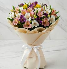 Букет цветов из:  Альстромерии в Краснооктябрьском