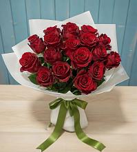 Букет Красные розы в Краснооктябрьском