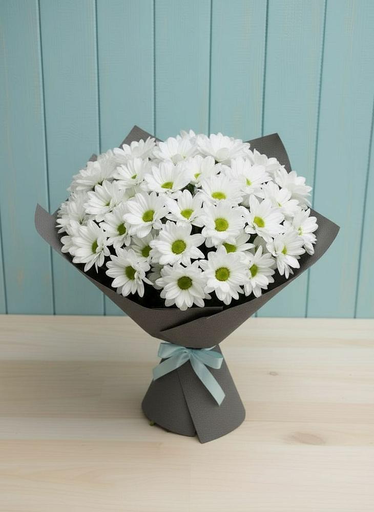 Букет цветов из: Хризантемы в Краснооктябрьском