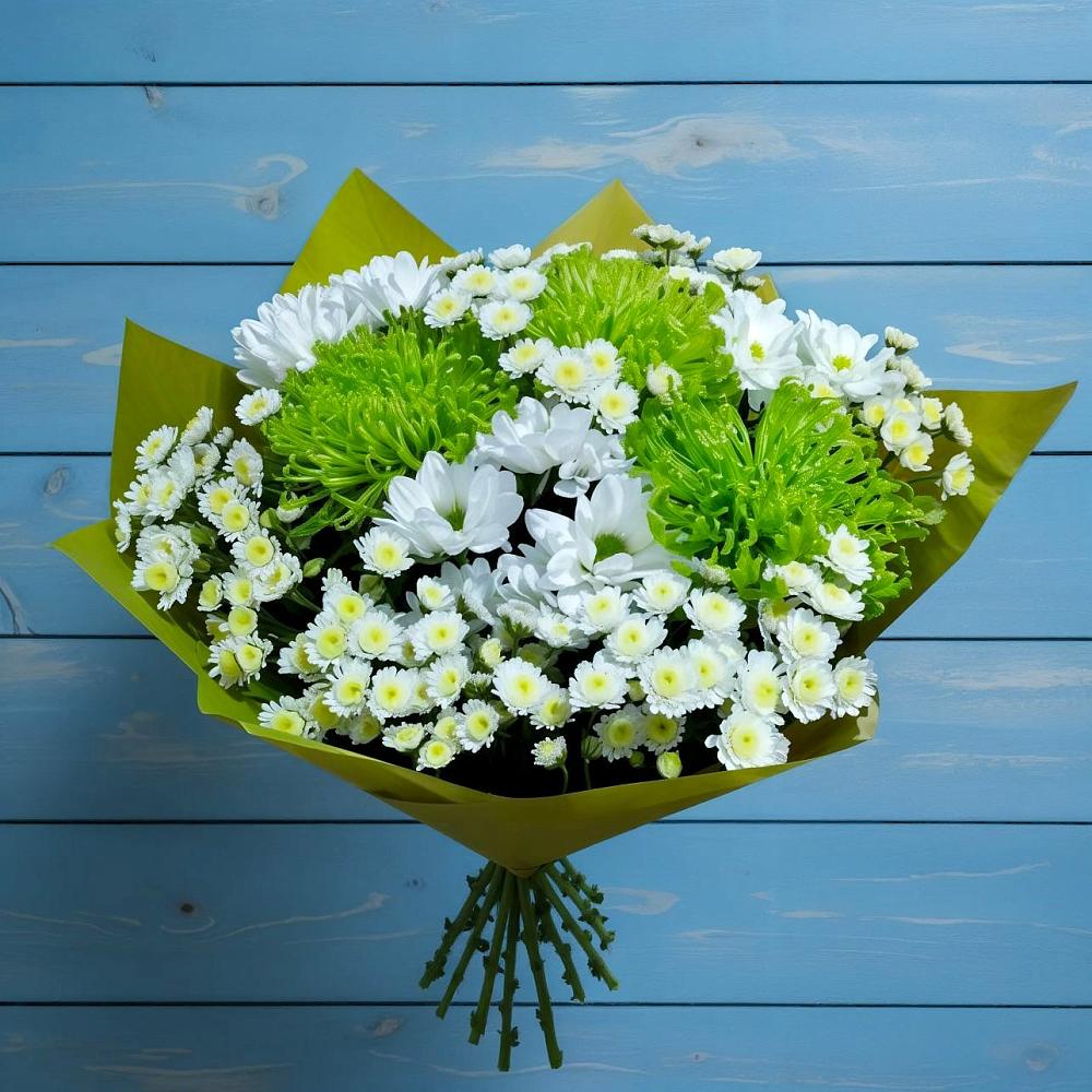 Букет цветов из: Хризантемы в Краснооктябрьском