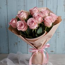 Букет цветов из:  Розы в Краснооктябрьском