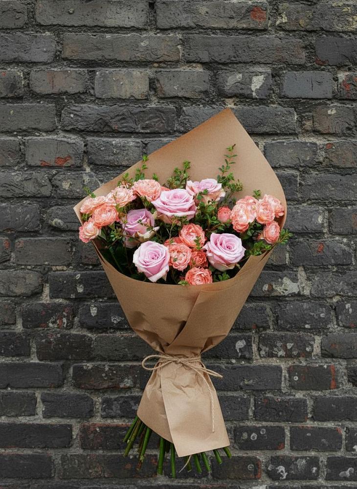 Букет цветов из: Розы в Краснооктябрьском