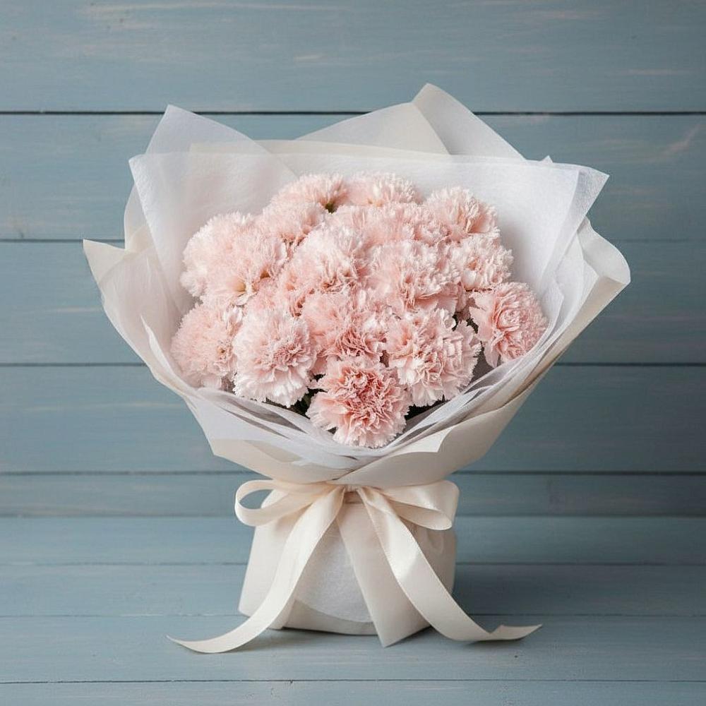 Букет цветов из: Гвоздики в Краснооктябрьском