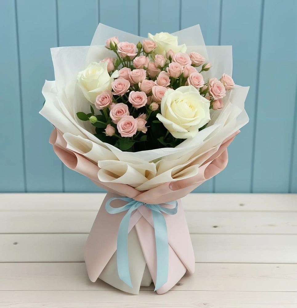 Букет цветов из: Розы в Краснооктябрьском